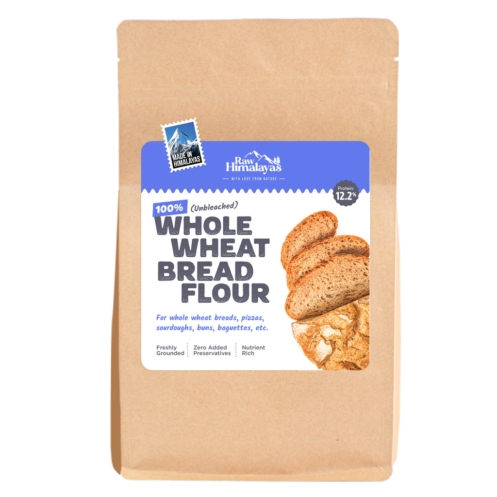 Buy 100 Whole Wheat Bread Flour Whole Grain Bread Raw Himalayas